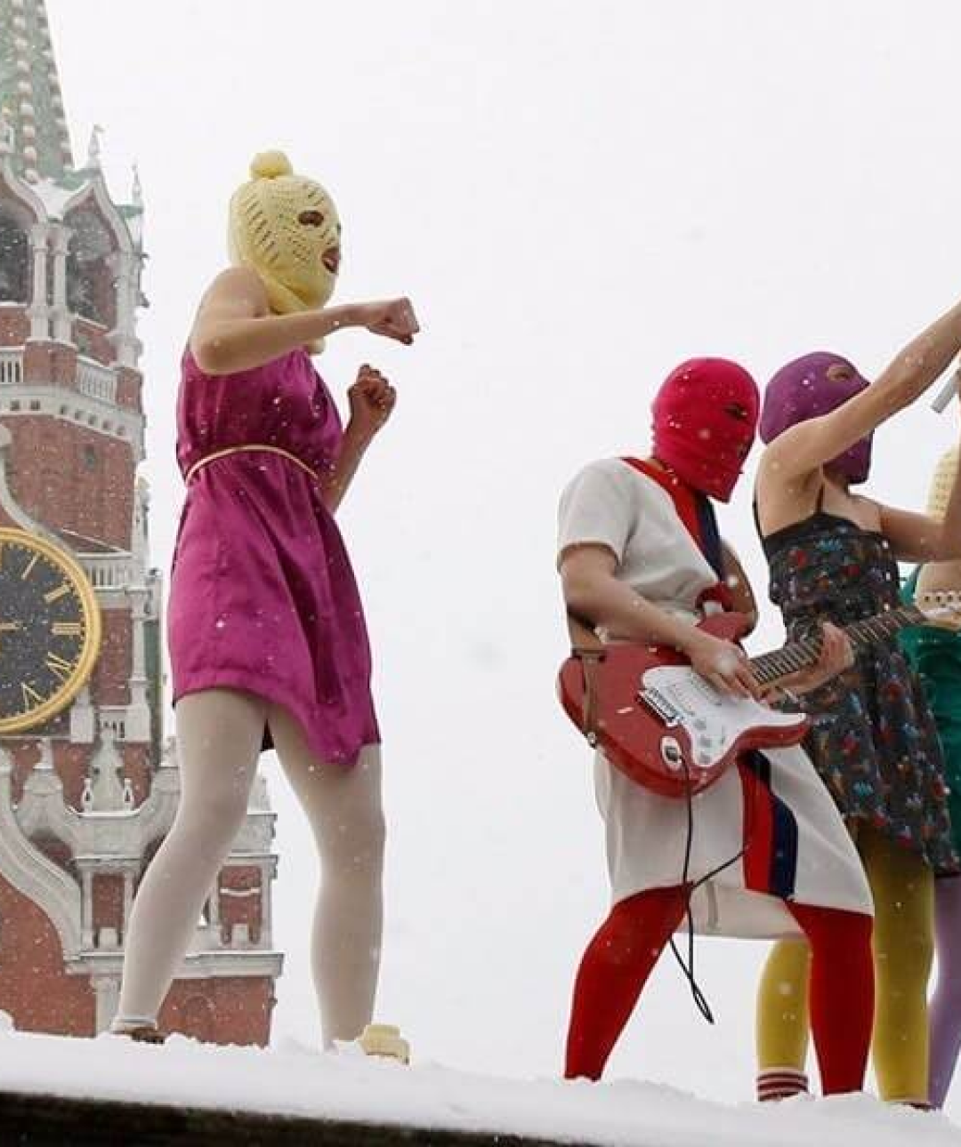 Art of dissent: Protesting Russia's Putin with Pussy Riot