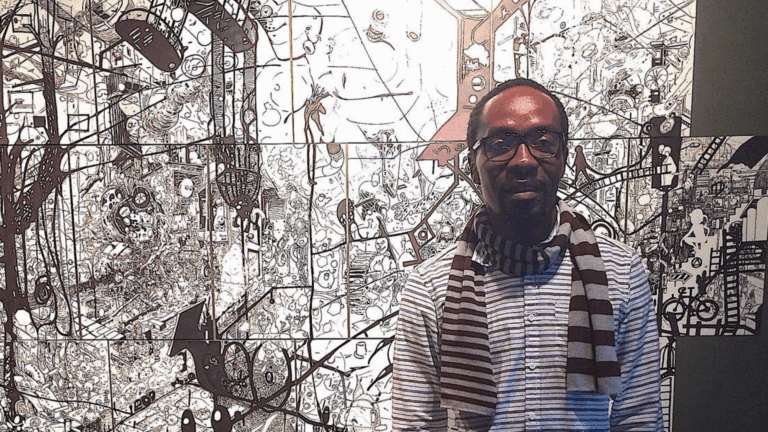 An imprisoned West African graphic novelist received the Courage in Cartooning award