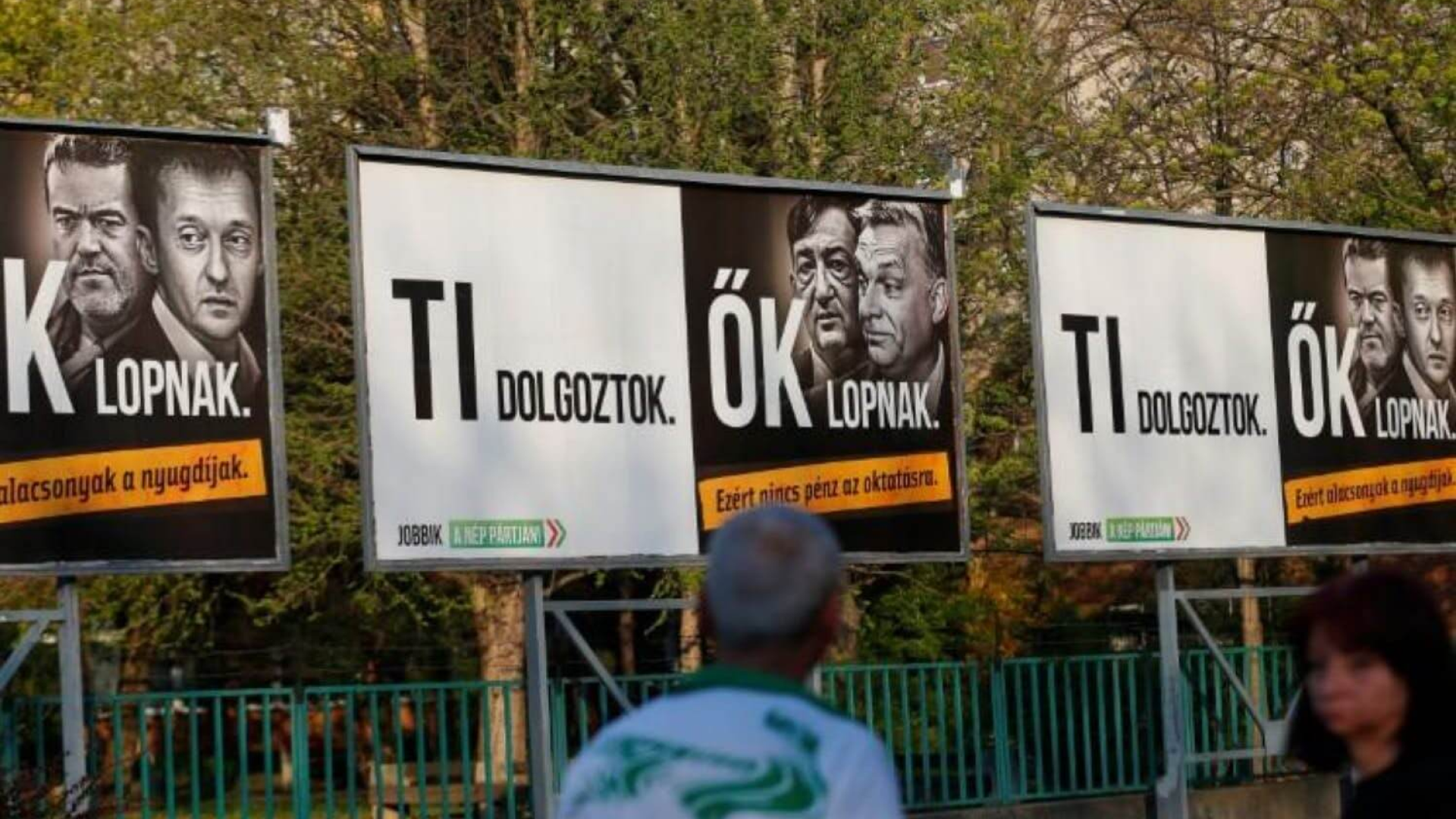 Hungary fines main opposition party over billboards