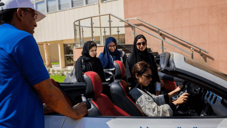 Oh My God’ Turns to ‘Yay Me’ as Saudi Women Practice Driving
