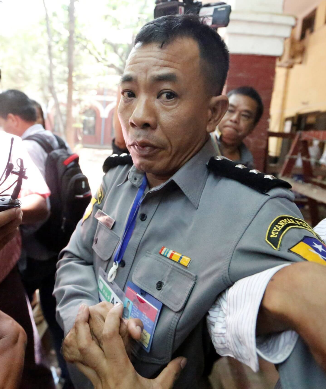 Myanmar Sentences Policeman who Testified Reuters Reporters were Framed