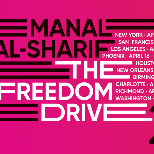 Manal al-Sharif’s “Freedom Drive” #IDrive4Freedom