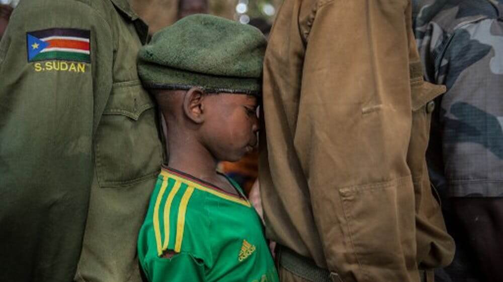 Recruitment of child soldiers still rising in South Sudan