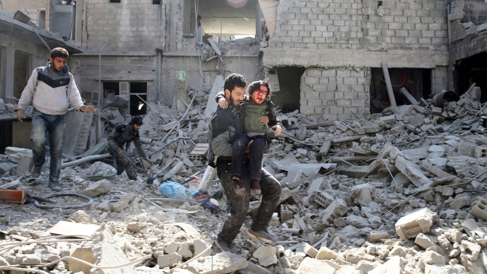 UN demands halt of 'monstrous campaign' in Syrian town