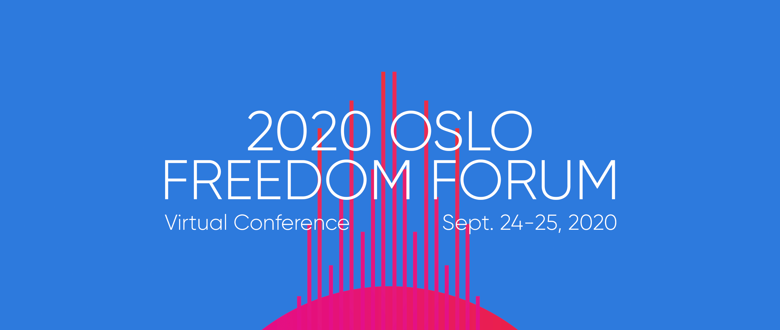 Announcing the 2020 Oslo Freedom Forum