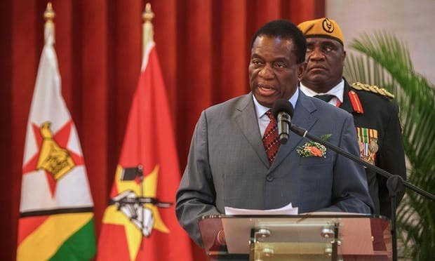Zimbabwe president promises 'free and fair' election in five months