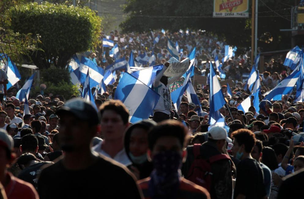 Protesters demand resignation of Nicaraguan president after unrest