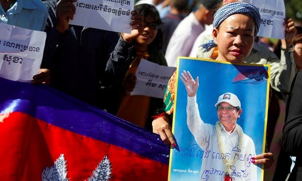 World must wake up to crackdown in Cambodia, says exiled opposition politician