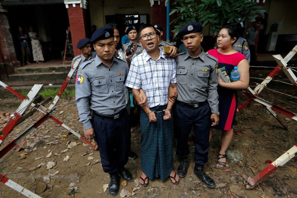Jailed Reporter in Myanmar Challenges Prosecution’s Version of His Arrest