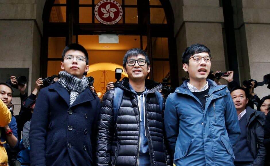 Press Release: Umbrella Movement Leaders Freed — For Now