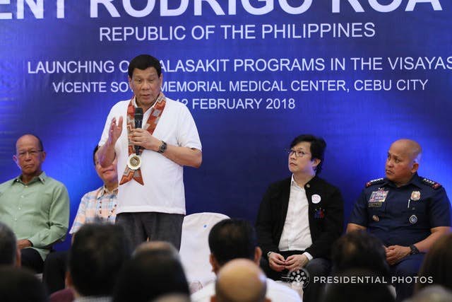 Duterte to Int'l Criminal Court: Drug war continues, case or no case
