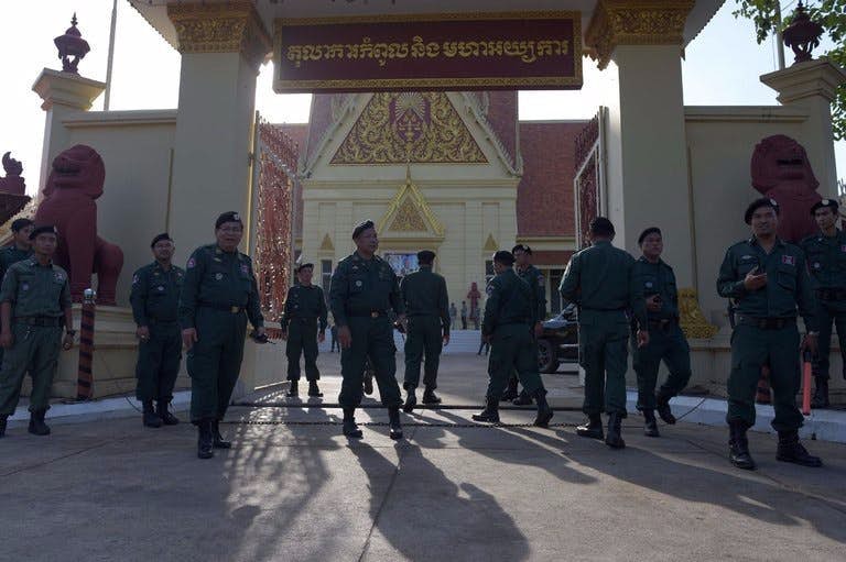 Cambodia’s Top Court Dissolves Main Opposition Party