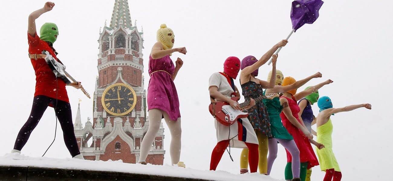 Art of dissent: Protesting Russia's Putin with Pussy Riot