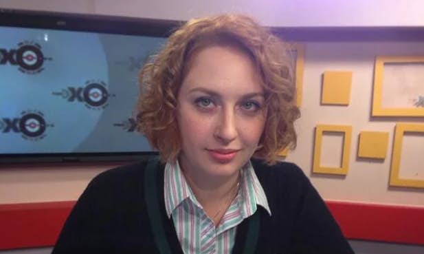 Russian radio journalist stabbed in neck at her Moscow office