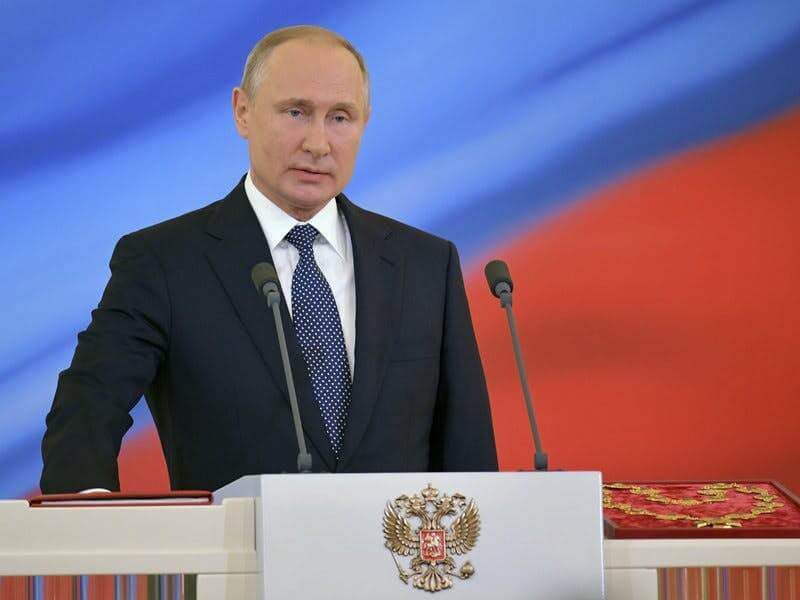 Putin Starts Fourth Presidential Term