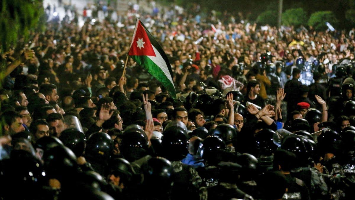 Press Release – Jordan’s Authoritarian Rulers Must Hand Power to the People