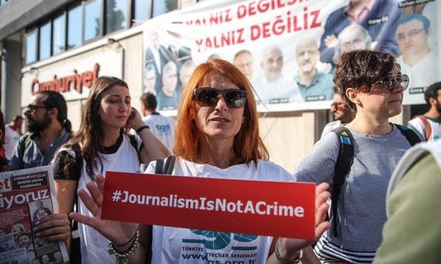 Global press freedom plunges to worst level this century