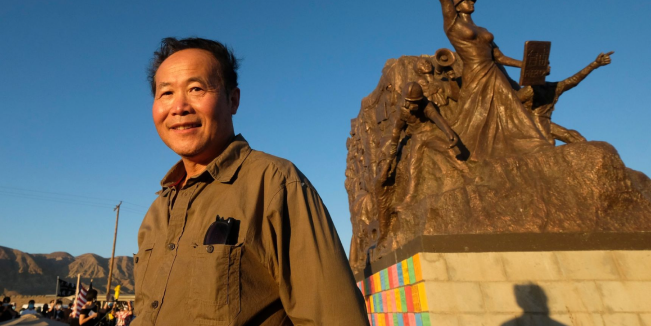 Who Burned Down the Sculpture of Xi Jinping at a California Park