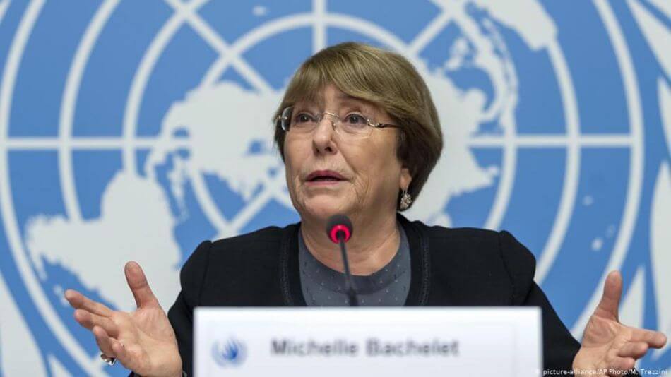 HRF Condemns UN Human Rights Commissioner Michelle Bachelet’s Complicity