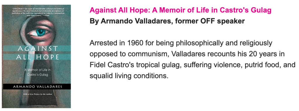 Against all hope - Armando Valladares