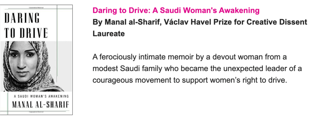 Daring to Drive - Manal Al-Sharif