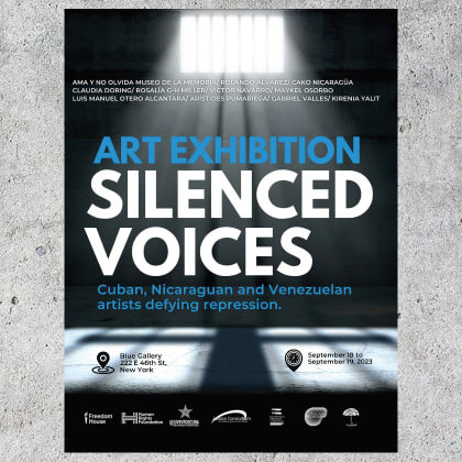 Silenced Voices Art Exhibition