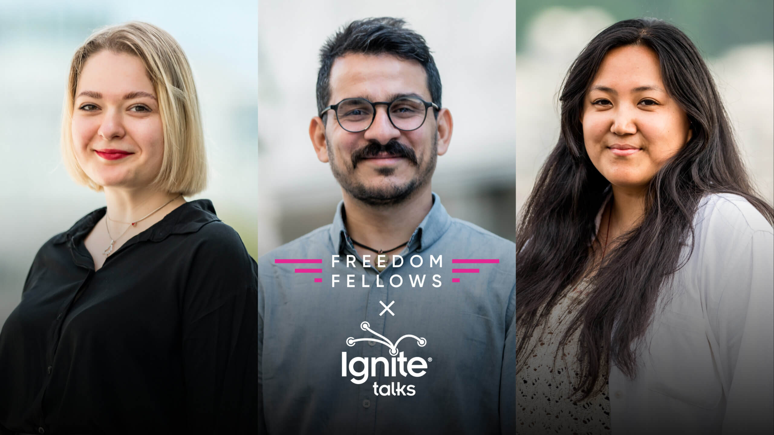 HRF Freedom Fellowship partners with Ignite Talks
