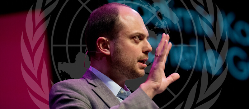 HRF submits joint petition to the United Nations on behalf of Russian opposition leader Vladimir Kara-Murza