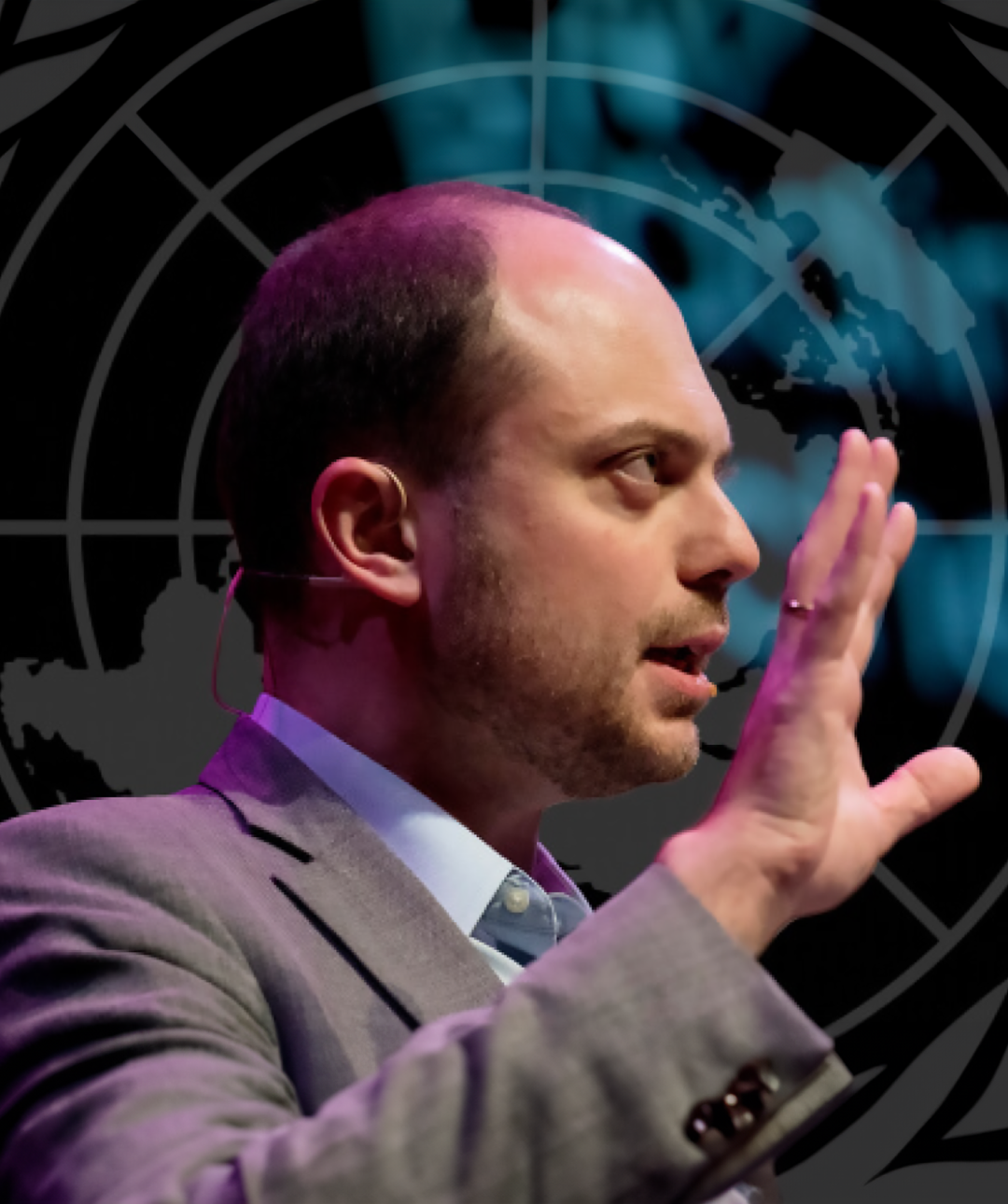 Russian opposition leader Vladimir Kara-Murza