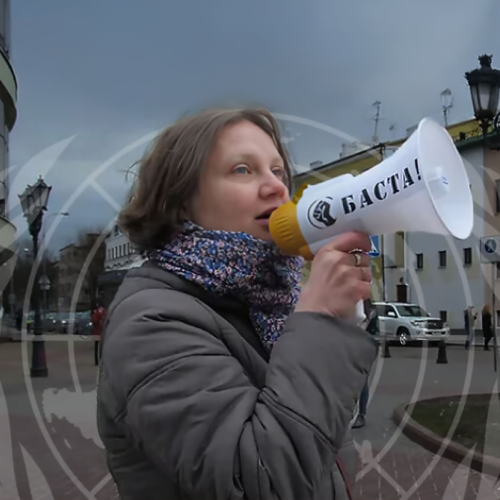 Belarusian activist Palina Sharenda-Panasiuk