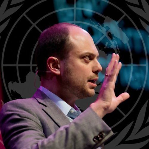 Russian opposition leader Vladimir Kara-Murza