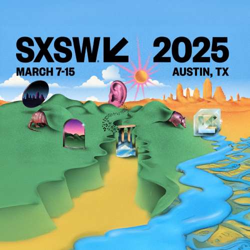 SXSW 2025 event themed header