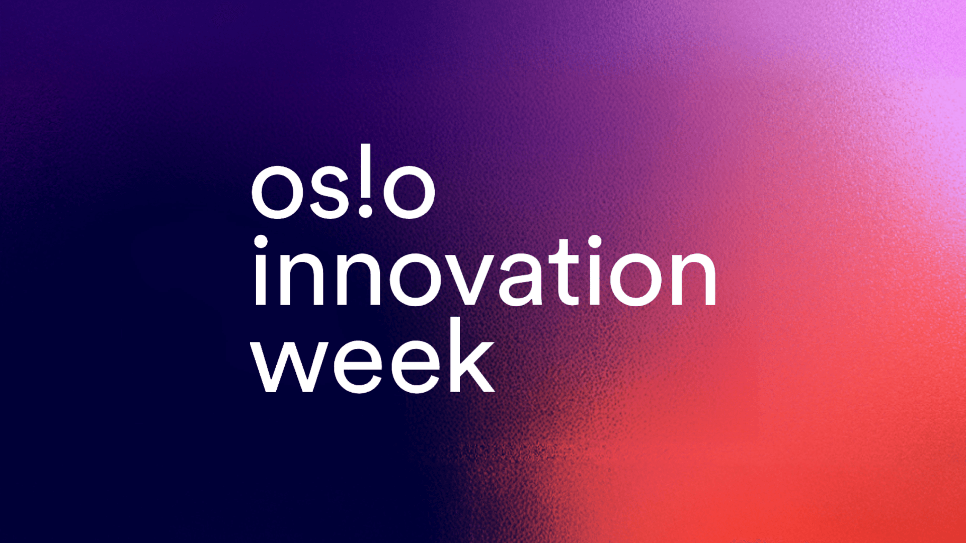 HRF at Oslo Innovation Week: The Power of AI