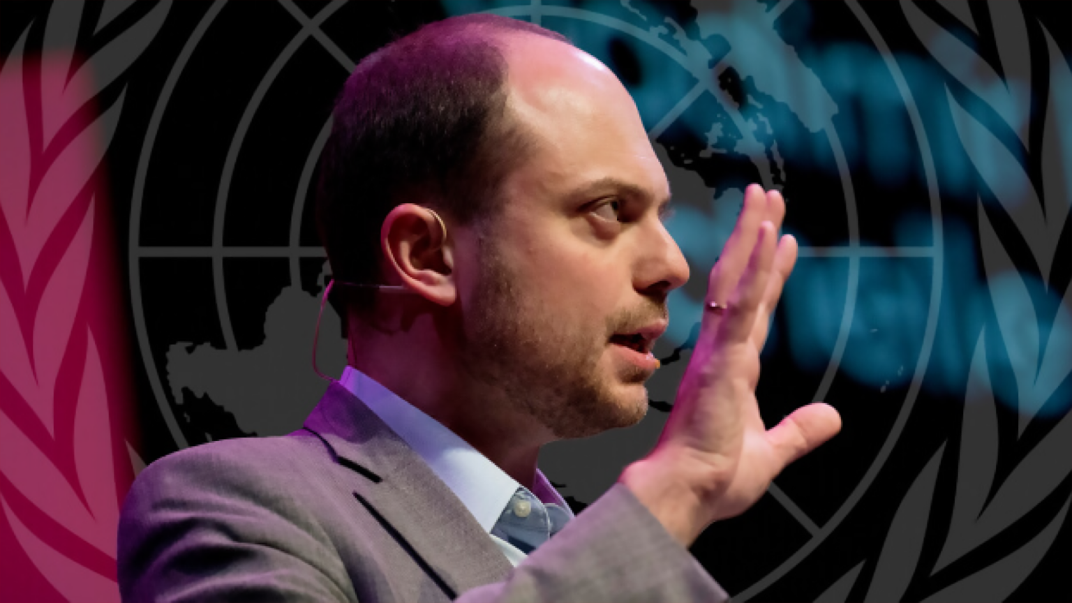 Russian opposition leader Vladimir Kara-Murza