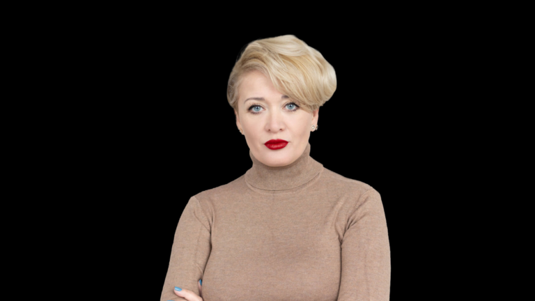 Prominent Russian opposition leader Anastasia Shevchenko headshot