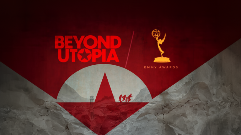 Beyond Utopia Emmy nomination header