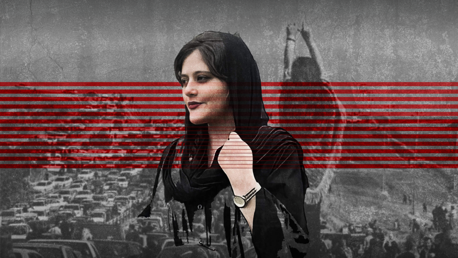 The 2023 Dictators’ Playbook blog series header highlighting Iranian activist Masha Amini