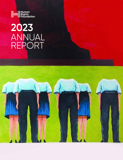 HRF Annual Report 2023 cover