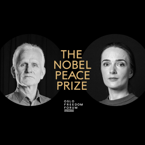 OFF Speakers Oleksandra Matviichuk & Ales Bialiatski Awarded Nobel Peace Prize