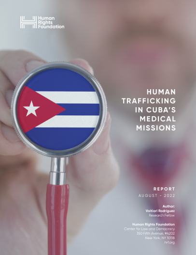 Human Trafficking in Cuba’s Medical Missions