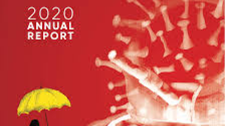 Presenting HRF's 2020 Annual Report Homepage Header