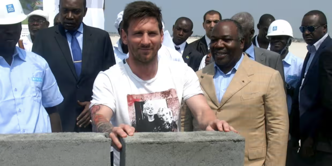 Lionel Messi accused of undermining children's rights work with Gabon visit