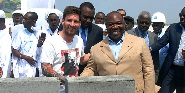 News Thumbnail - Lionel Messi accused of undermining children's rights work with Gabon visit