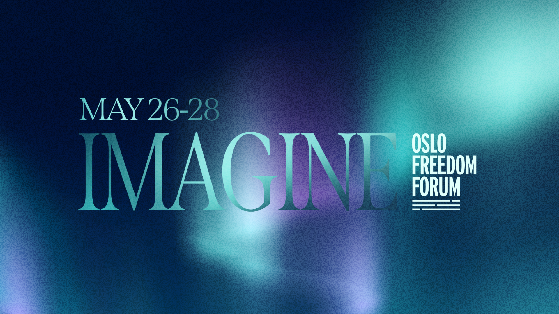 “Imagine” at the 2025 Oslo Freedom Forum