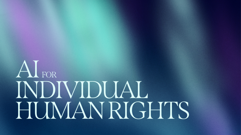 OFF 25' AI for Individual Rights track banner
