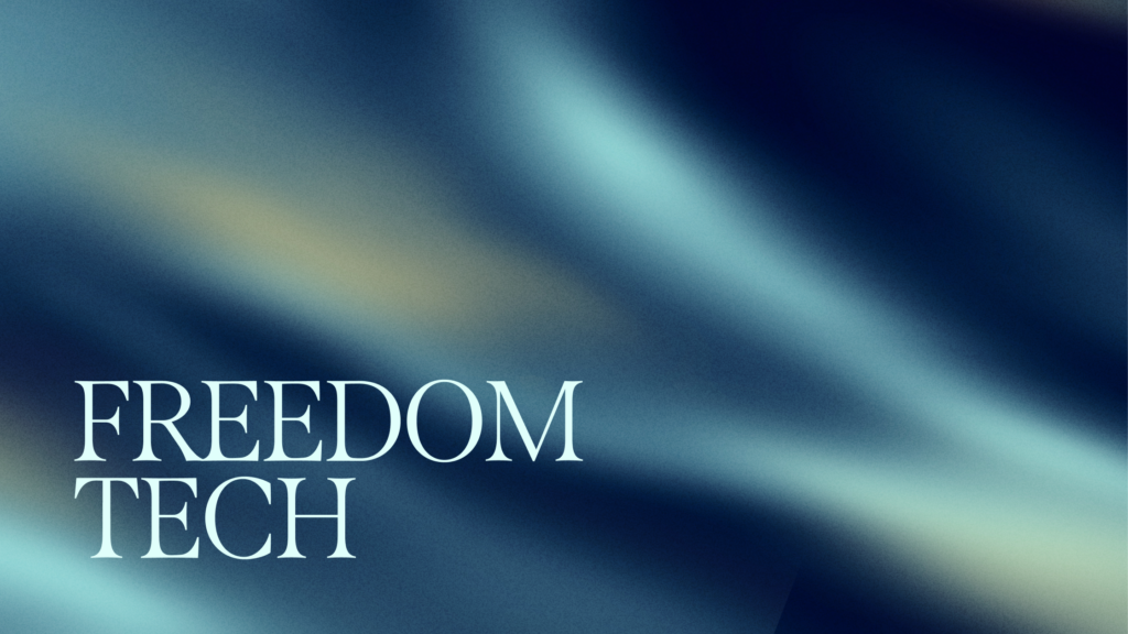 OFF 25' Freedom Tech track announcement banner