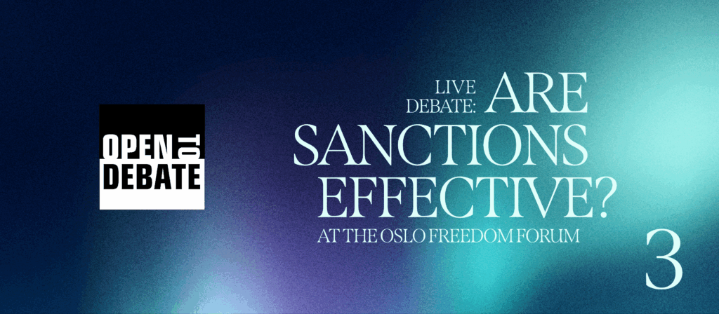 Live Debate - Are Sanctions Effective?
