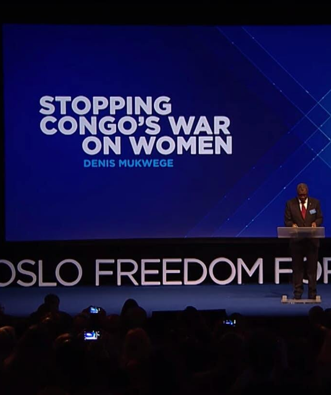 HRF Congratulates Nobel Peace Prize Laureate and OFF Speaker Denis Mukwege