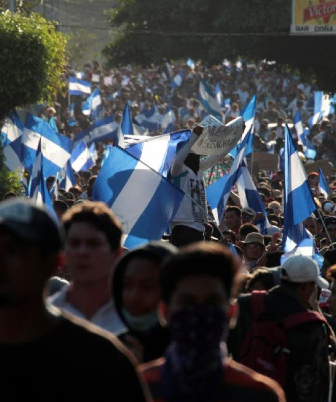 Protesters demand resignation of Nicaraguan president after unrest
