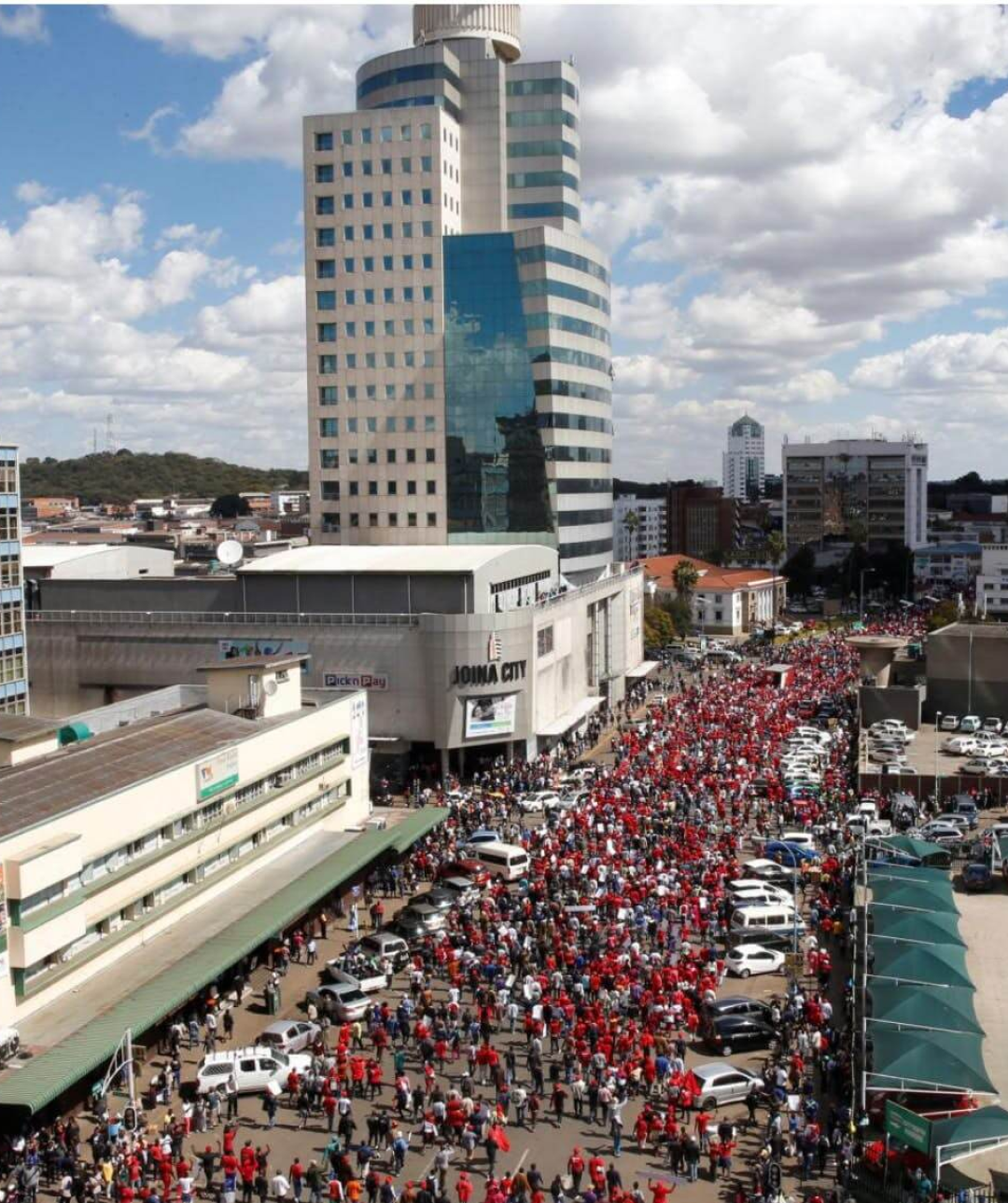 Zimbabwe opposition marches on electoral agency to demand reforms